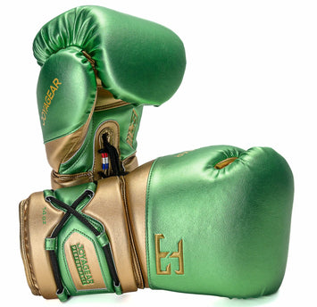 Joya Bokshandschoenen Performance Veters Groen/Goud