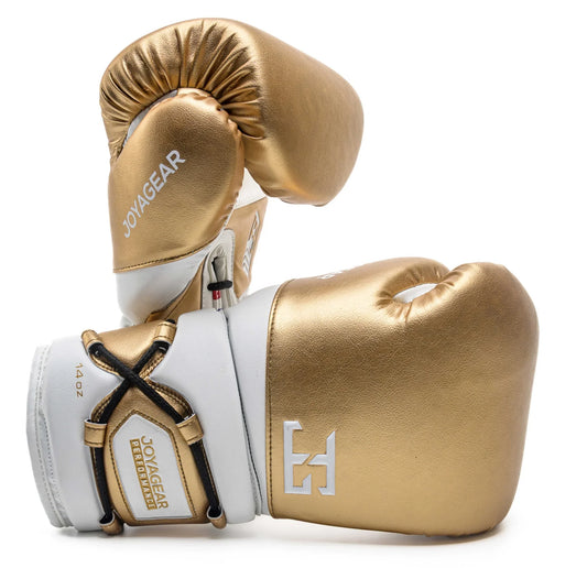 Joya Bokshandschoenen Performance Veters Wit/Goud