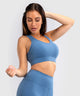 Venum Essentail Medium Impact Sport Bra Storm Blauw