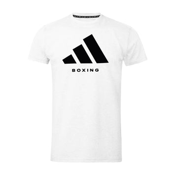 Adidas Community T-Shirt Boxing Wit/Zwart