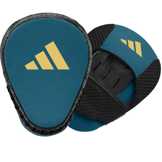Adidas Power 50 Focus Mitts Dusty Petrol/Goud