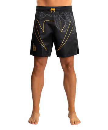 Venum Serpenti Fightshort Zwart/Zilver/Goud