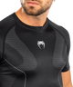 Venum Rashguard Nexus Korte Mouw Zwart/Zilver