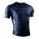 Hayabusa Rashguard Apex Short Sleeve Blauw
