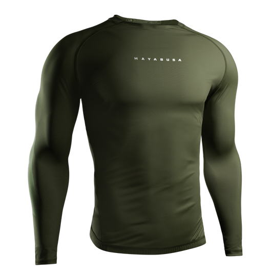 Hayabusa Rashguard Core Long Sleeve Groen