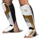 Hayabusa Scheenbeschermers T3 Full Back Wit/Goud