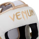 Hoofdbeschermer Venum Elite White/Gold