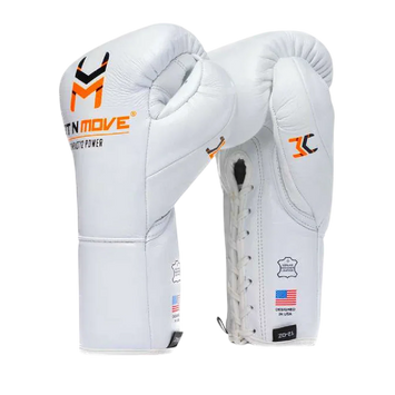 Hit N Move Zak en Conditie Bokshandschoenen Compact 12oz Wit