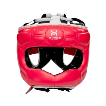 Hit N Move Hoofdbeschermer Face Saver Rood
