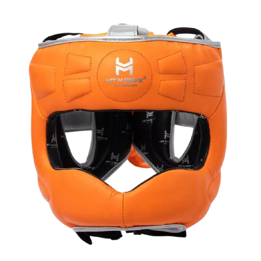 Hit N Move Hoofdbeschermer Face Saver Oranje