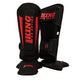 King Pro Boxing Scheenbeschermer SG Revo 8 Zwart/Rood