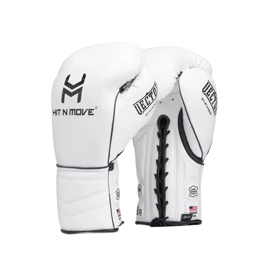 Hit N Move Bokshandschoenen Vector Wit