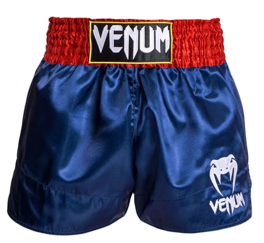 Kickboksshort Venum Classic Blauw-Rood-Wit