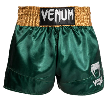 Kickboksshort Venum Classic Groen-Goud-wit