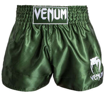 Venum Kickboksshort Classic Khaki/Wit