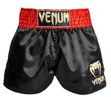 Venum Kickboksshort Classic Rood/Zwart/Goud