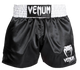 Kickboksshort Venum Classic Zwart-Wit-Wit