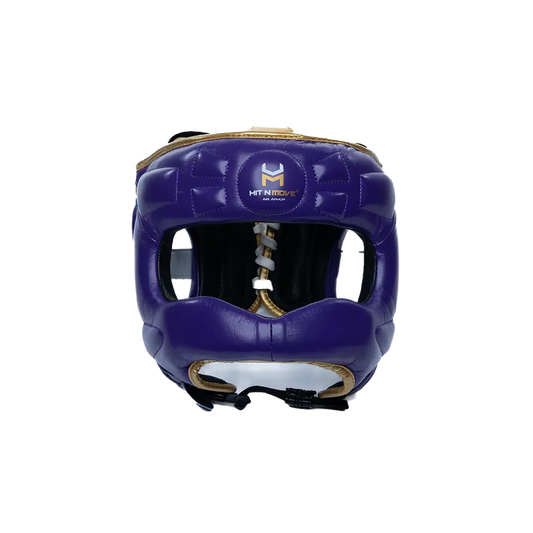 Hit N Move Hoofdbeschermer Face Saver Paars