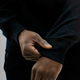 Rival Sweater Oversized Hoodie Zwart