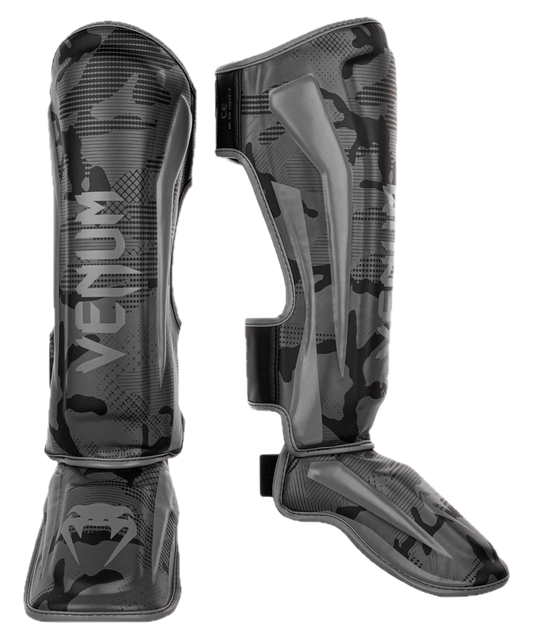 Scheenbeschermer Venum ELITE BLACK/DARK/CAMO