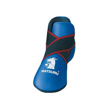 Matsuru Voetbeschermers Kick Taekwondo Zwart Blauw