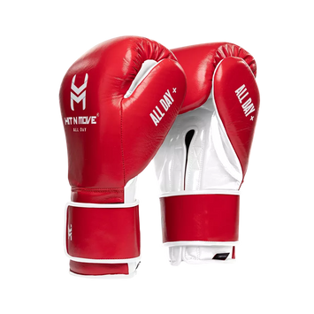 Hit N Move Zak en Conditie Bokshandschoenen 1.5lbs conditie Mexican Red