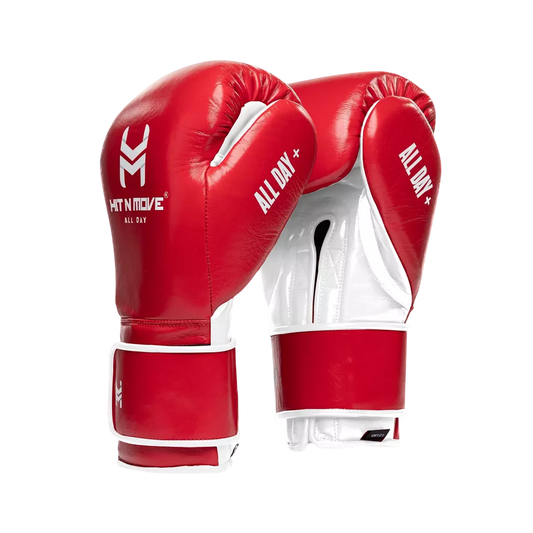 Hit N Move Zak en Conditie Bokshandschoenen 1.5lbs conditie Mexican Red