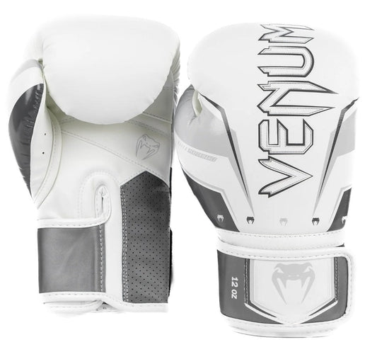 Venum Bokshandschoenen Elite Evo Grijs/Wit