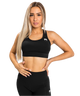 Venum Essentail Medium Impact Sports Bra Black