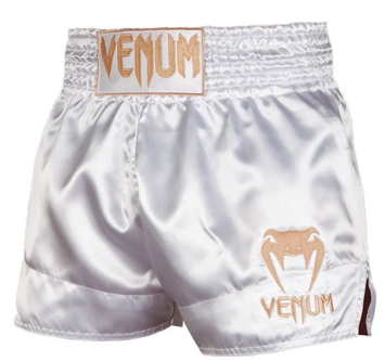 Venum Kickboksshort Classic Wit/Goud