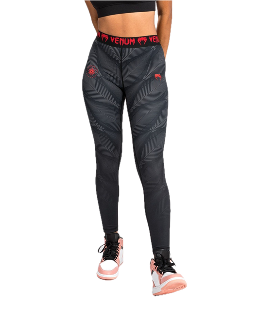 Venum Legging Phantom Zwart/Rood