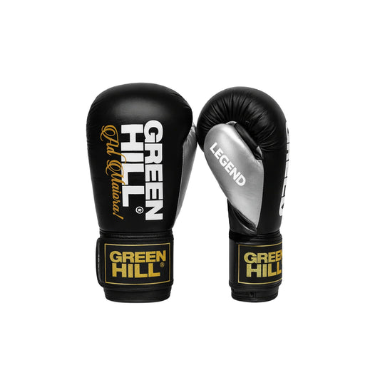 Green Hill Bokshandschoenen Legend Black Editon Zwart/Zilver