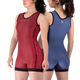 Hayabusa Woman's Surge Wrestling Singlet Reversible Red/Blue
